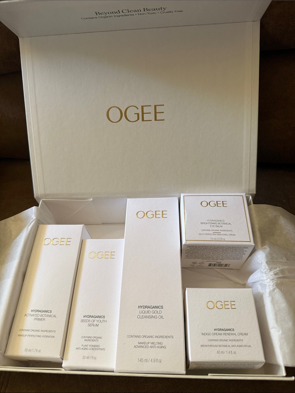 OGEE Hydraganics Moisturizer Set in White – Daily Hydration Cream